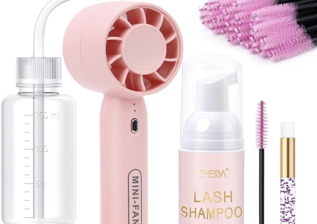 Lash Shampoo Kit w/ Fan