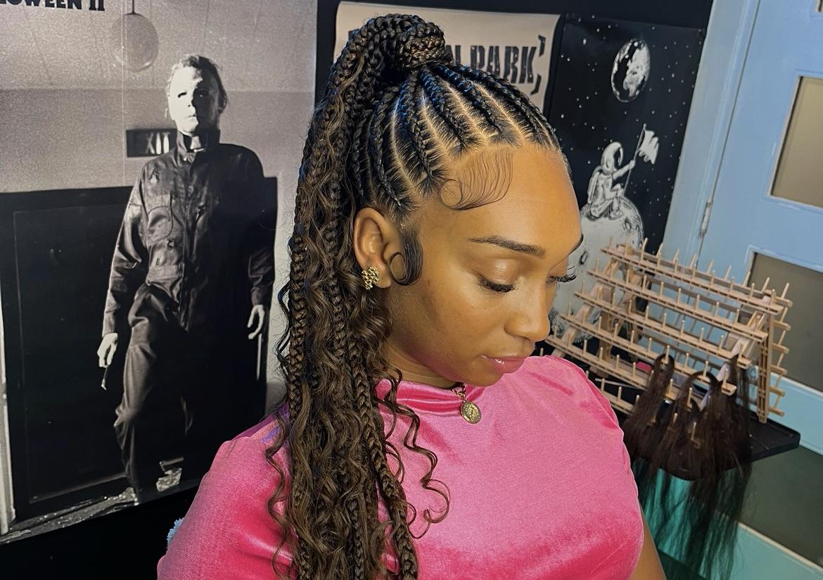 Braided Ponytail (BoHo)