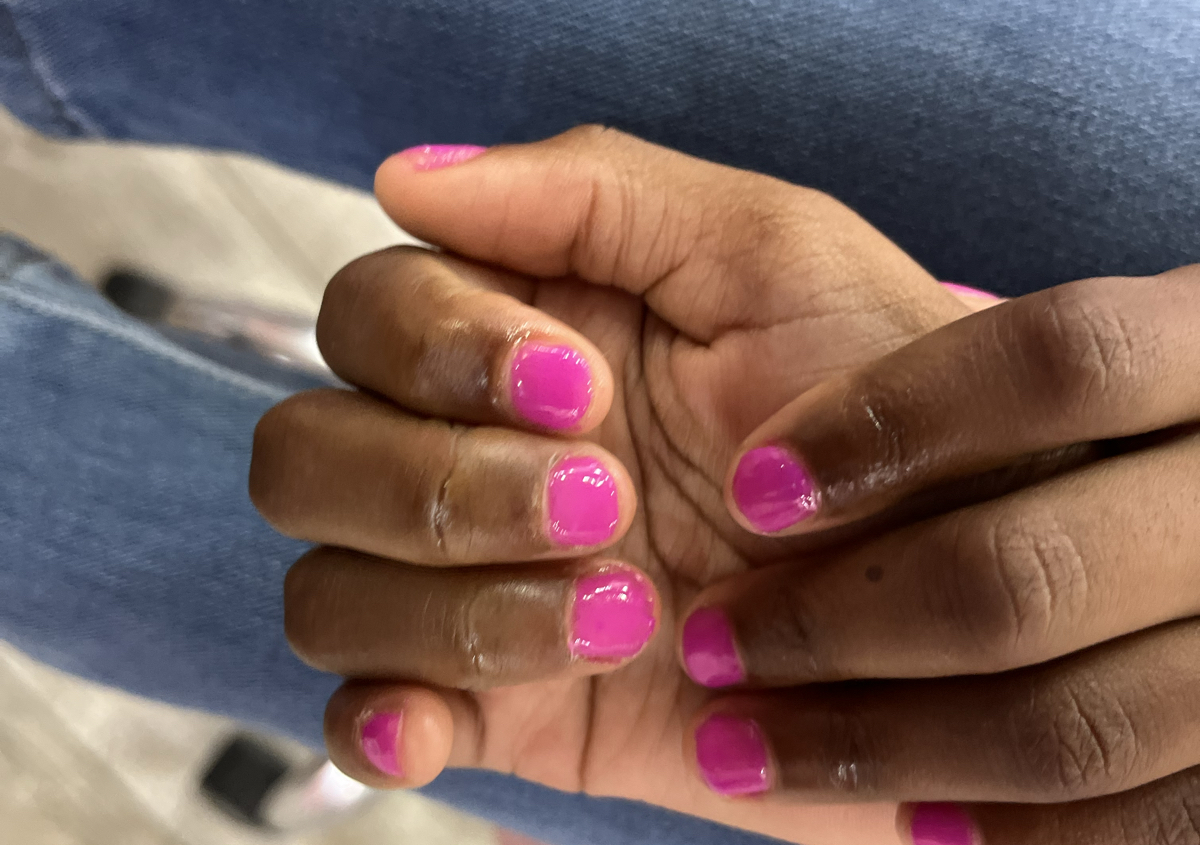 Gel manicure