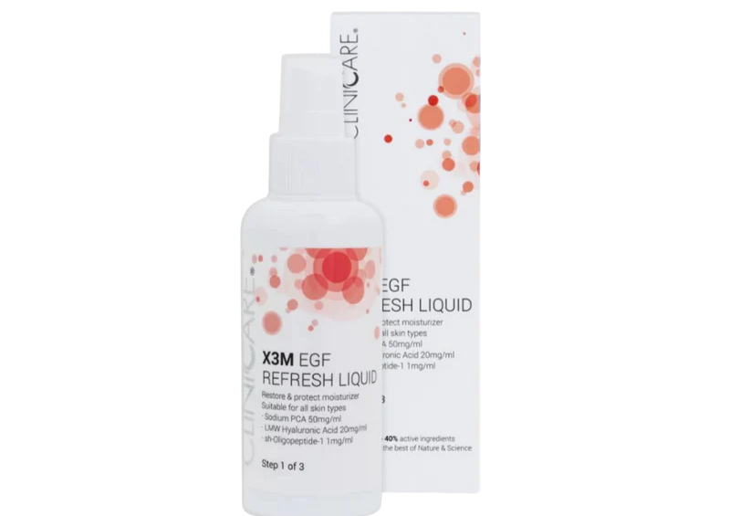 ClinicCare X3M EGF Refresh Liquid Moisturiser