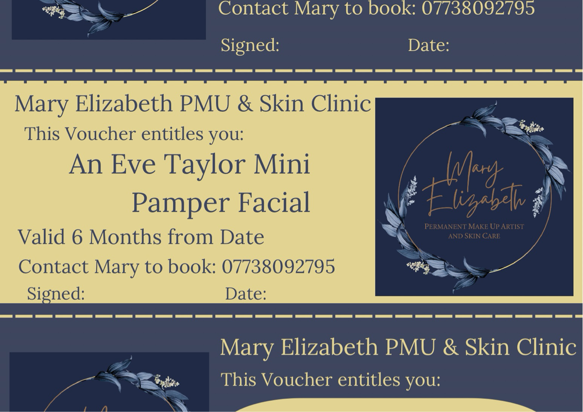 “GRAB A GIFT” Me Time Vouchers £15