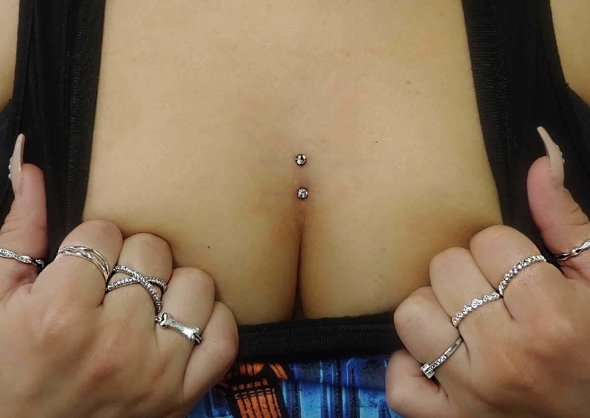 Surface piercing