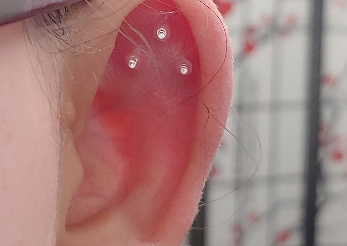 Clear Piercing Retainer