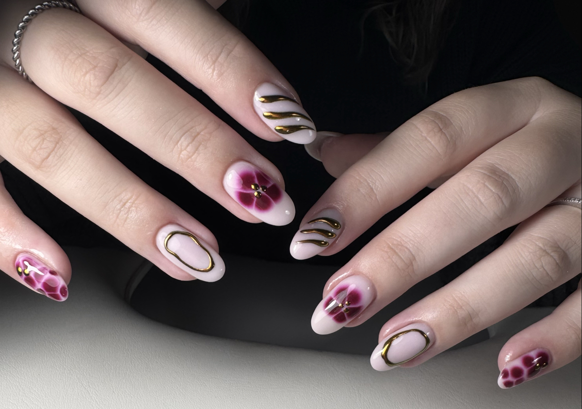 Builder / Hard Gel Overlay + Nail Art