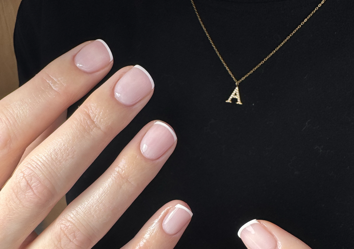 Gel Polish Manicure With Nail art 