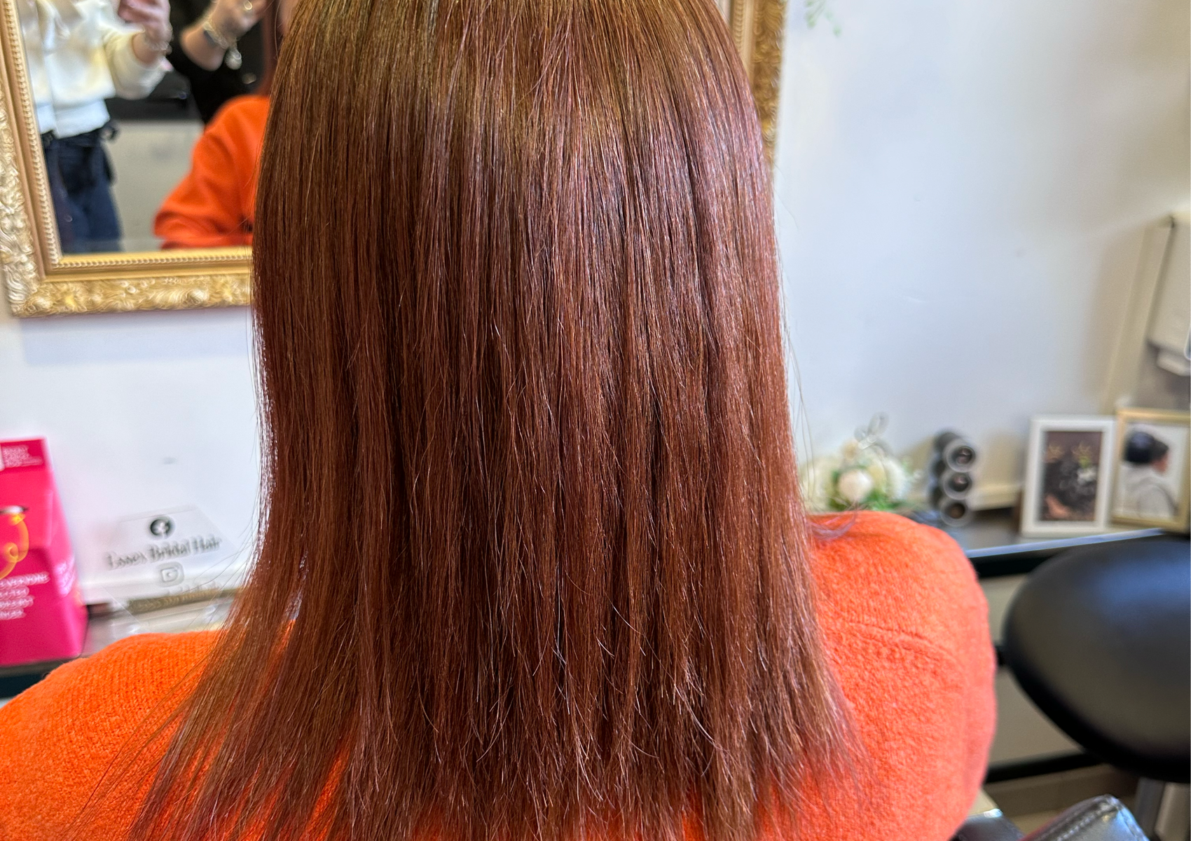 Hair straightener service 