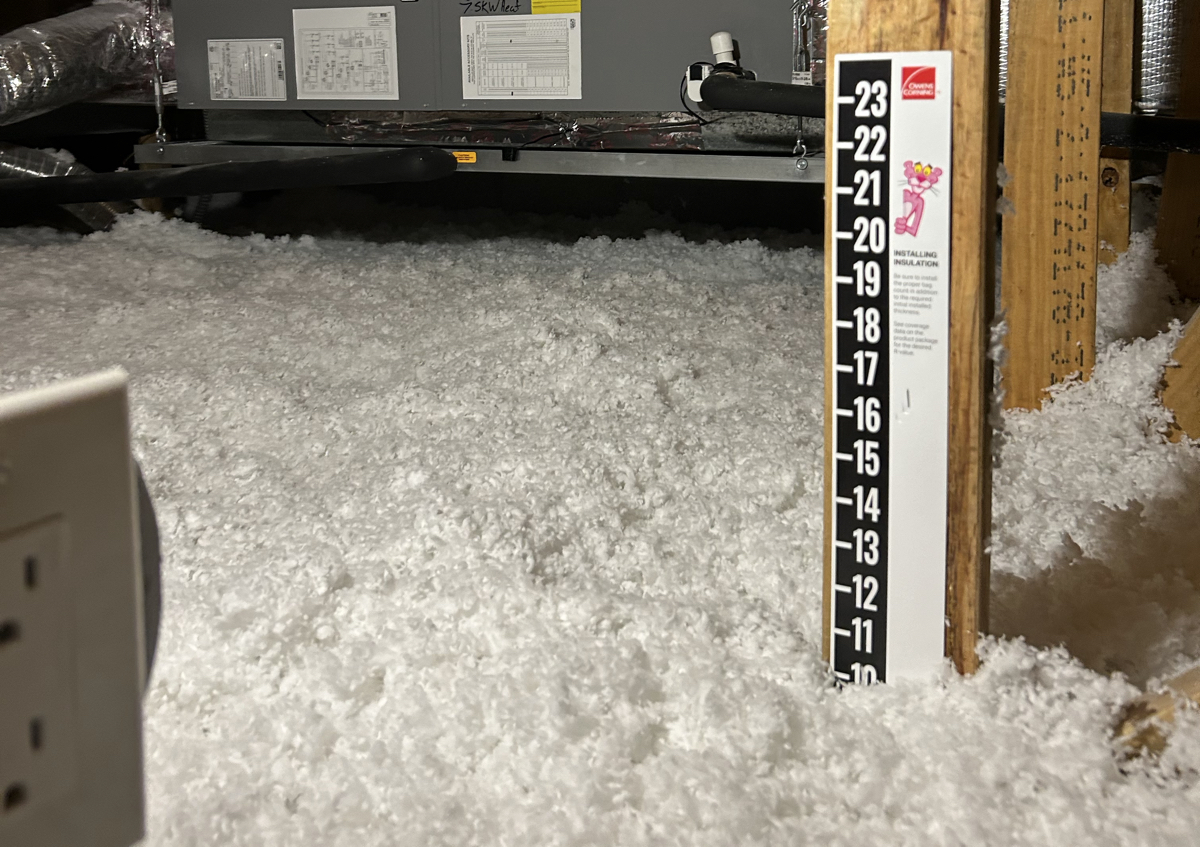 Attic Insulation Installation (2/4)
