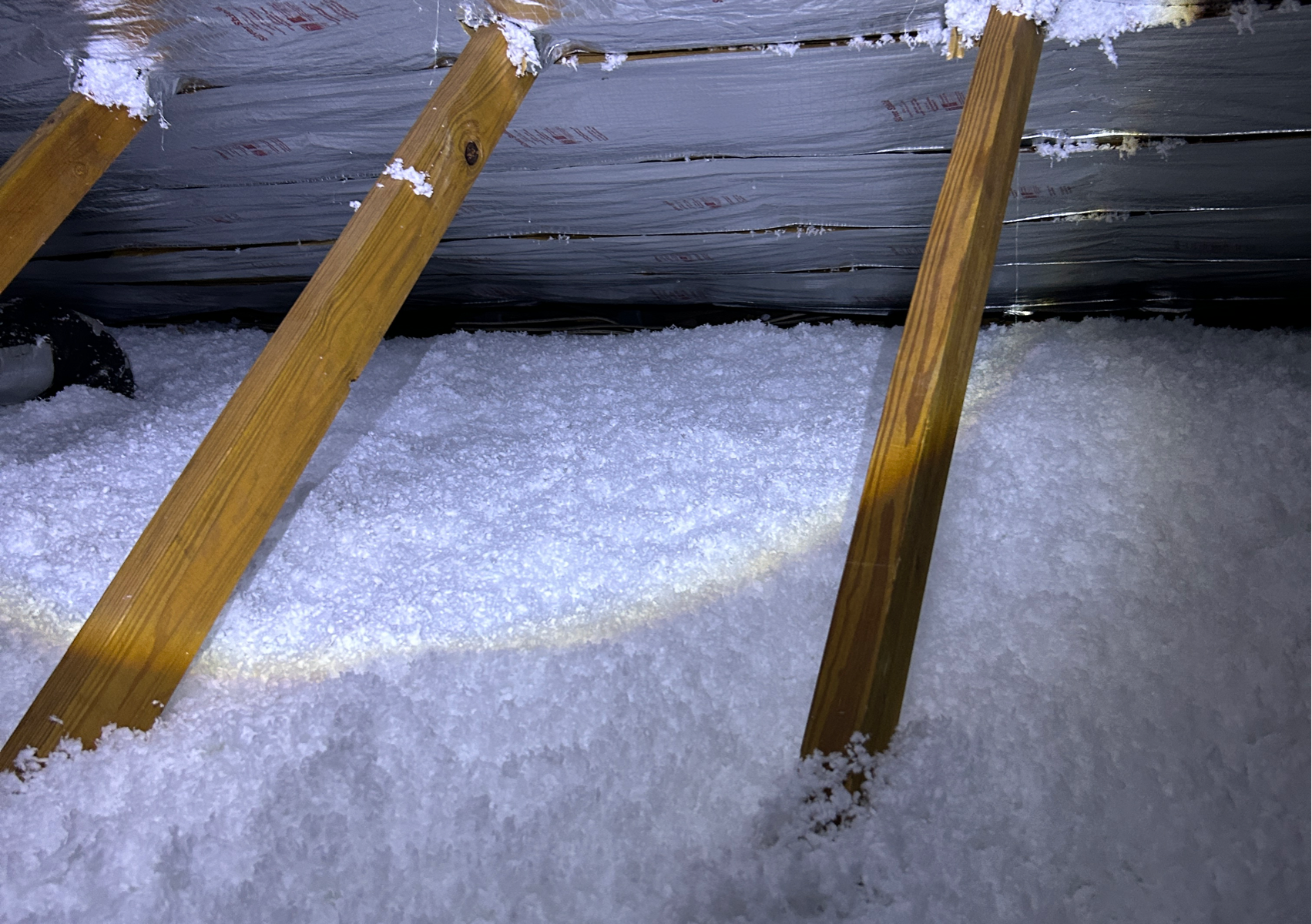 Attic Insulation Installation