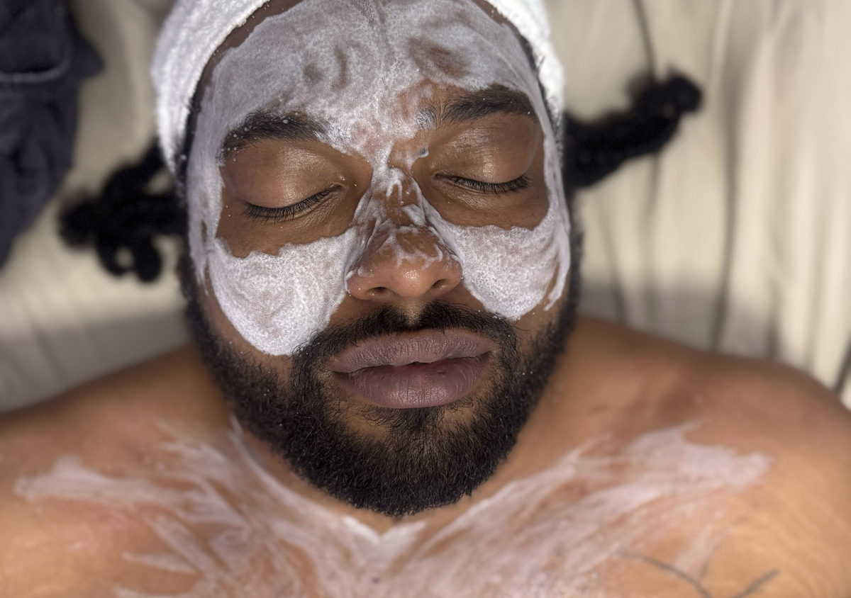 Men's Double-Mask Facial