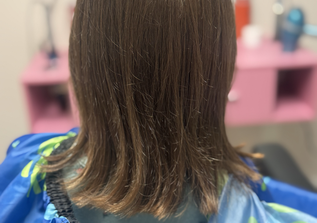 Kids Shampoo, Cut, And Style 5-Under