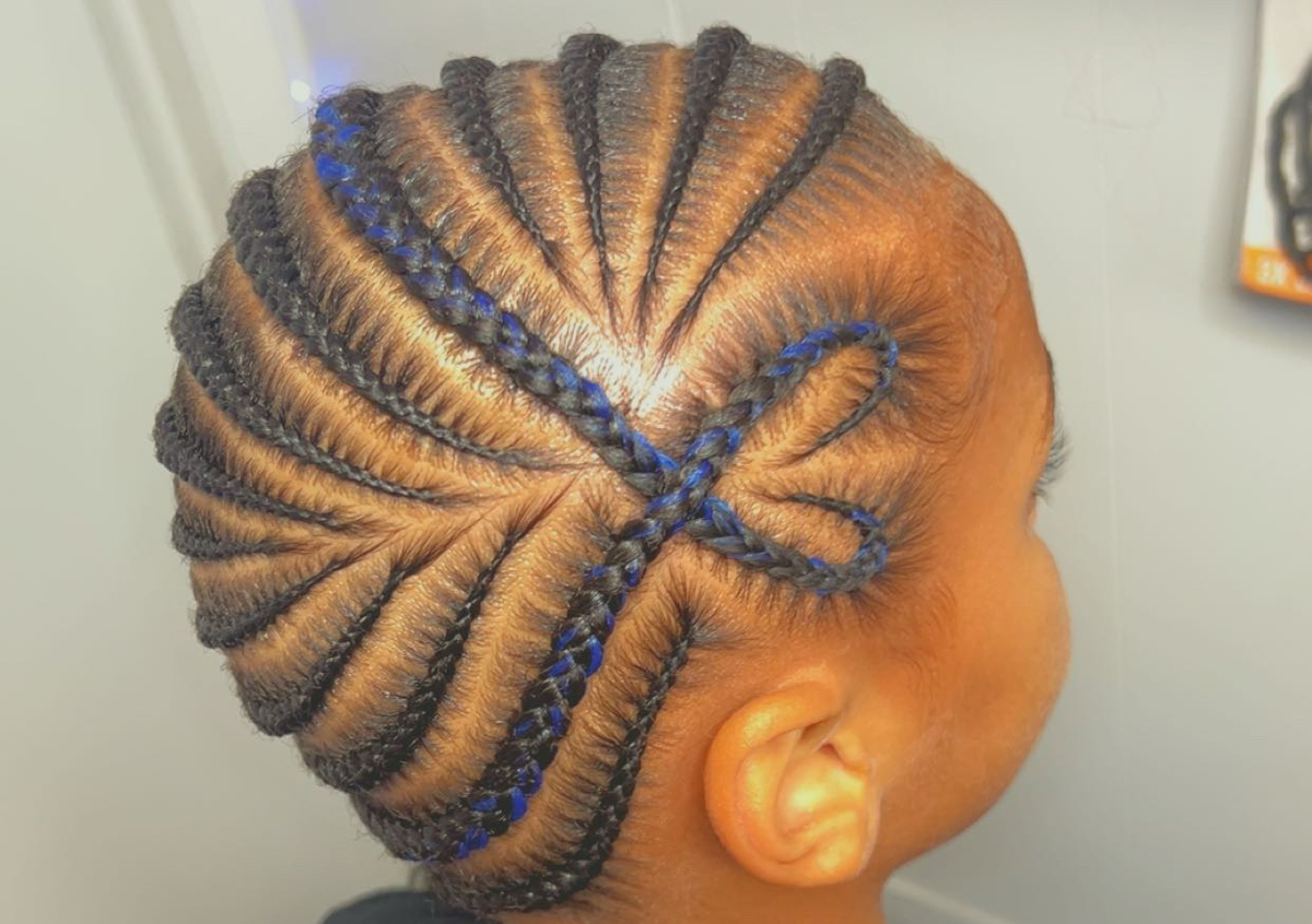 Kids Braids w/ Weave (and/or beads) (1/4)