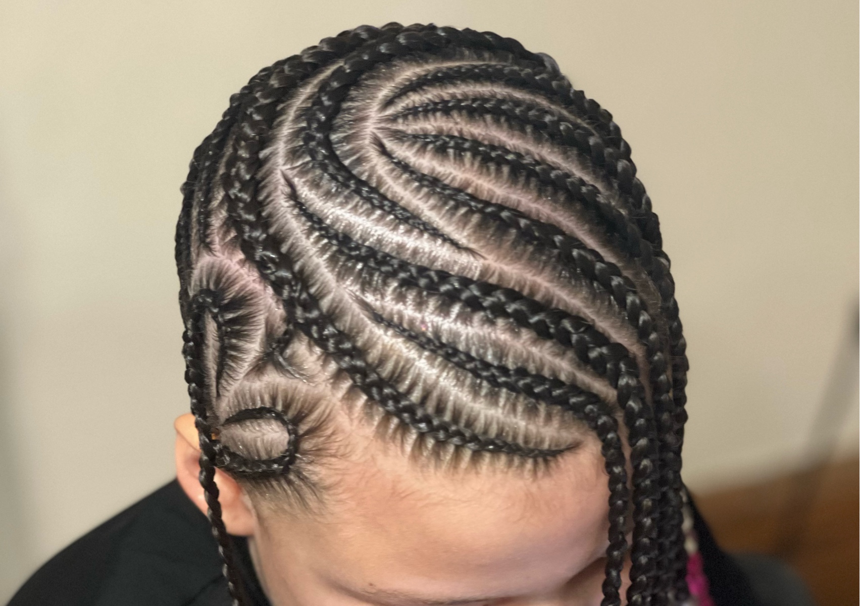 Kids Braids w/ Weave (and/or beads)
