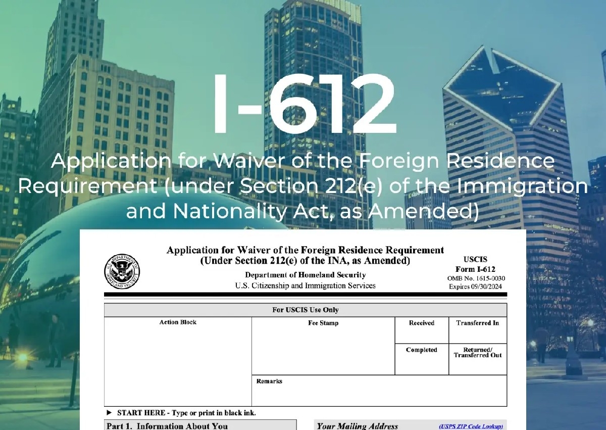I-612 Waiver preparation 