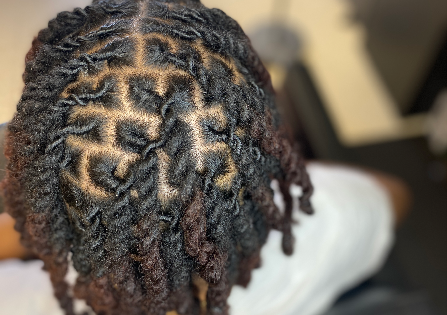 Loc retwist and style