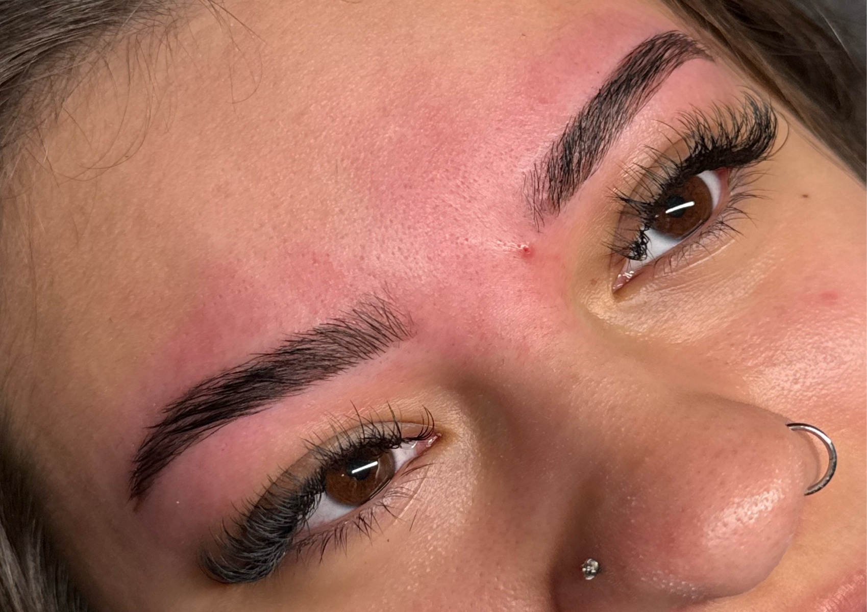 Brow Lamination + Wax + Stain