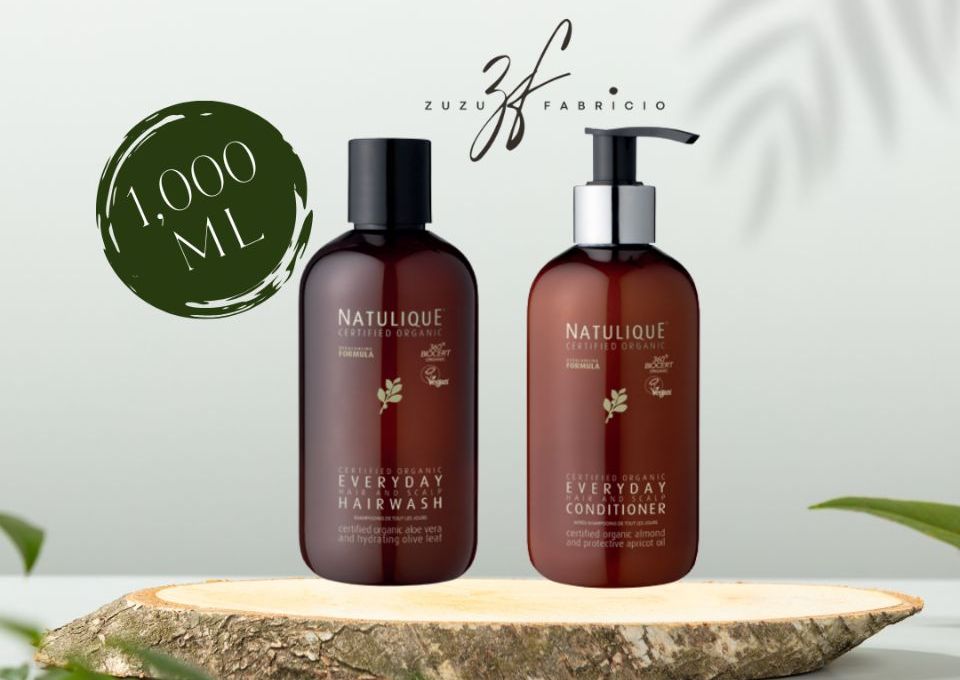  KIT Everyday Hair Wash-NATULIQUE- Shampoo & Acondicionador