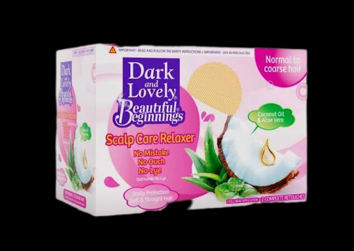 BEAUTIFUL BEGGINERS Dark and Lovely Relaxer kit