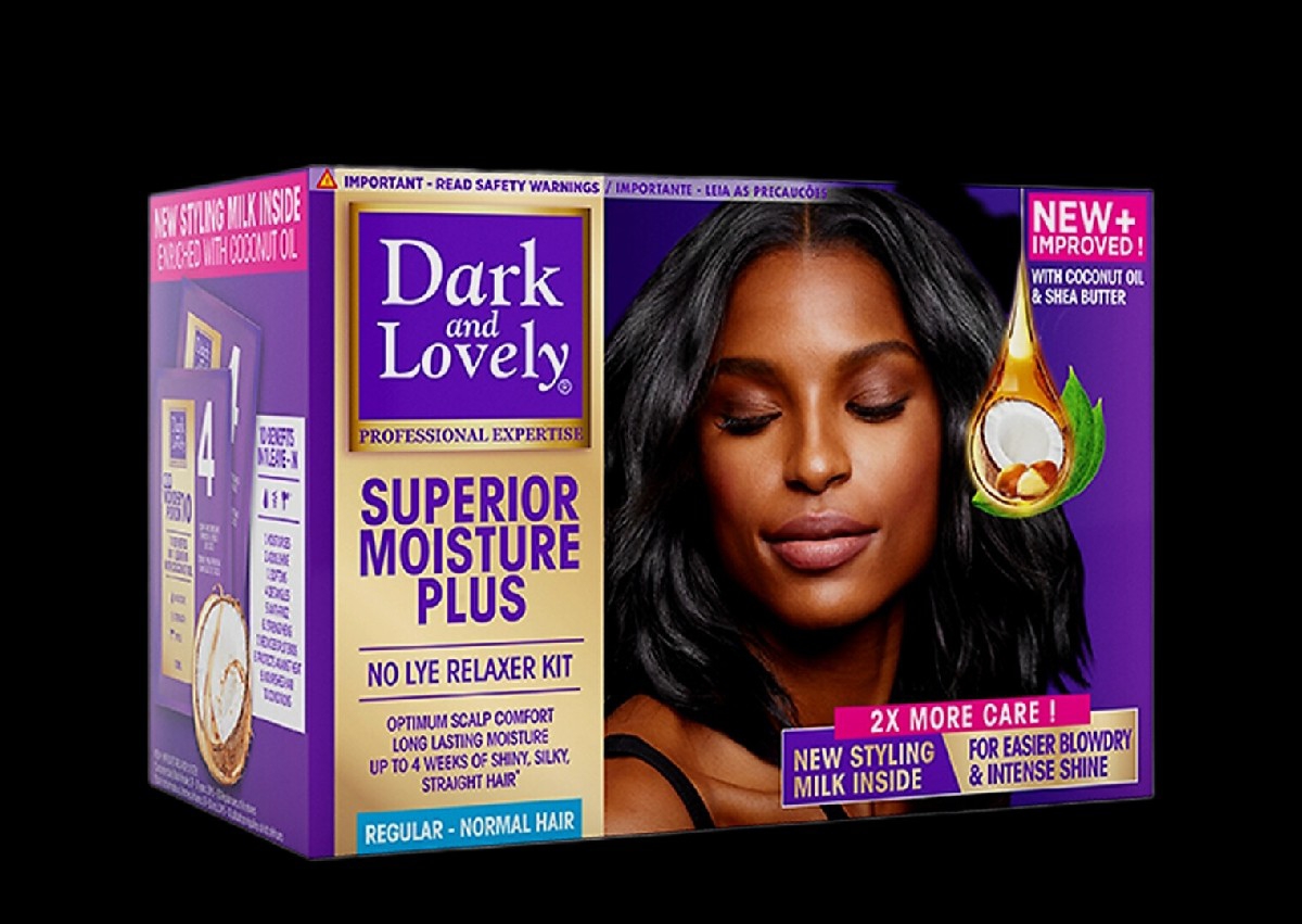 Dark and Lovely  super moisture plus Relaxer 