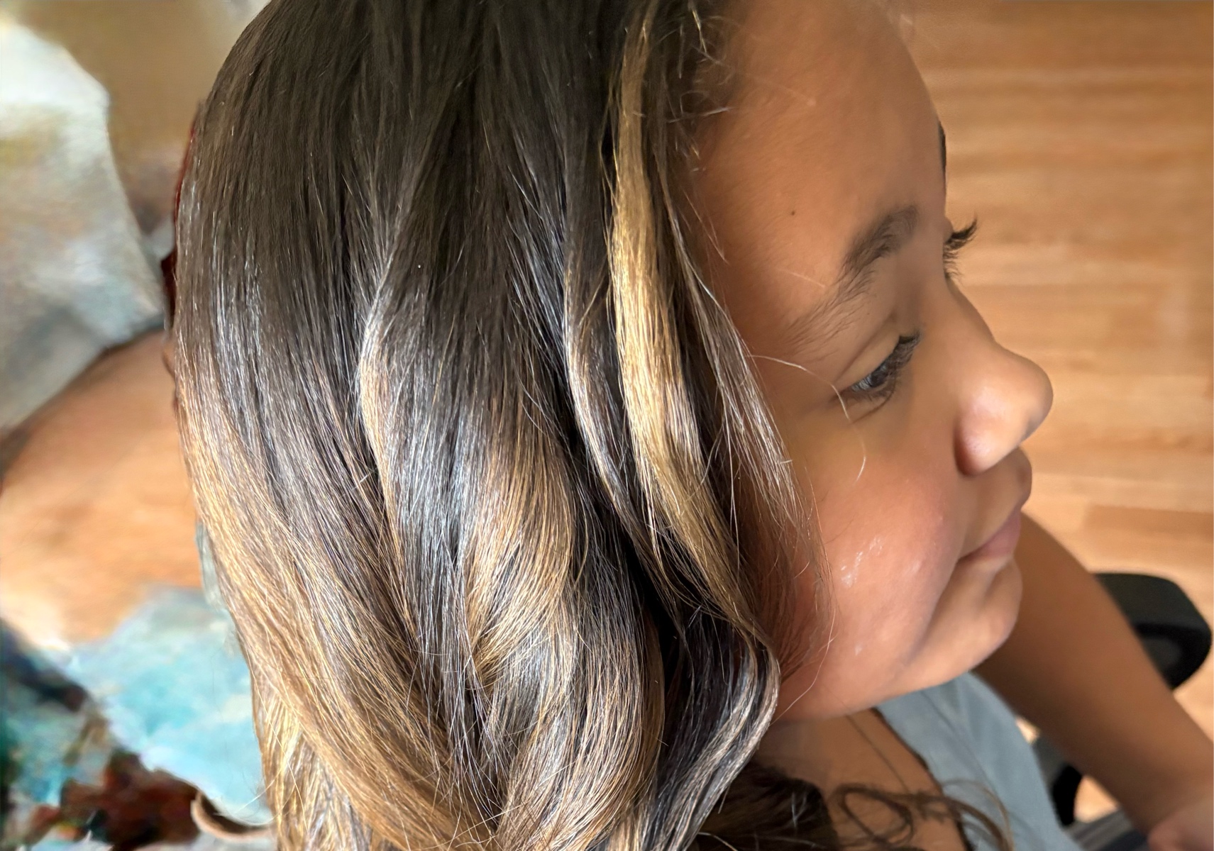 Balayage color