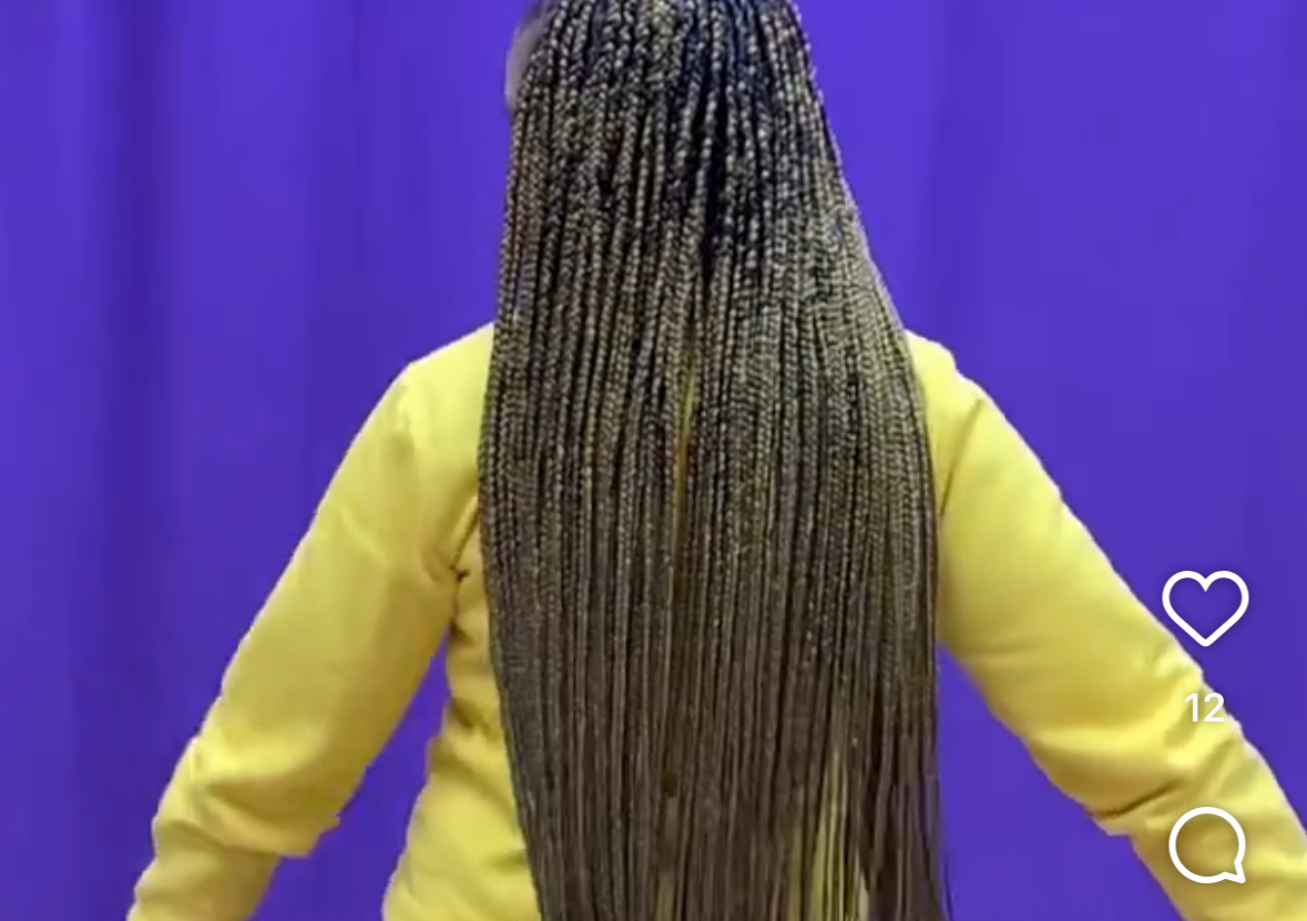 Knotless small/butt length 