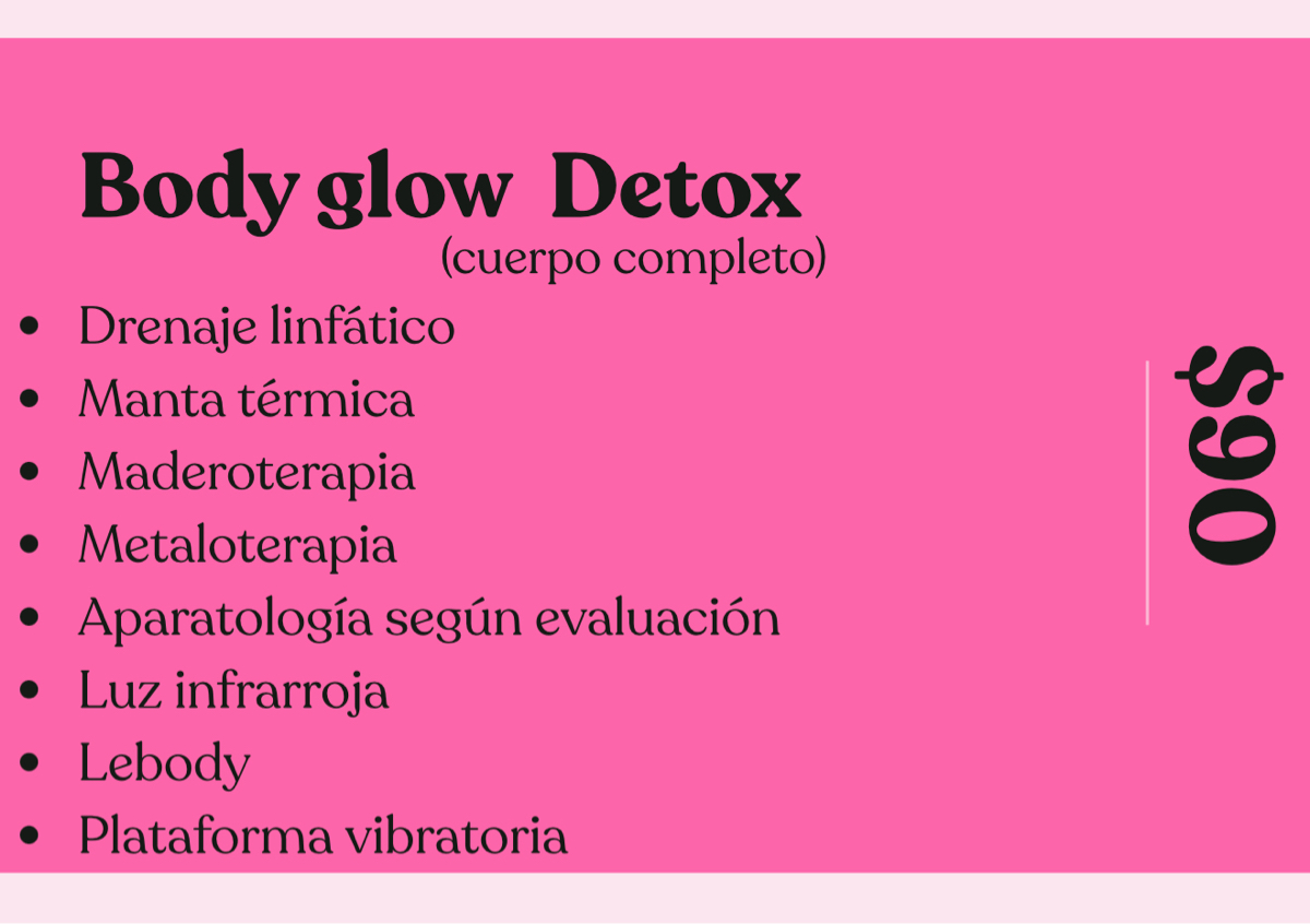 Body glow Detox | 1 sesion