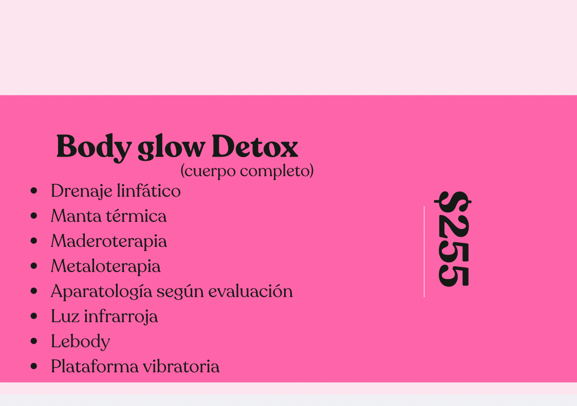 Body glow power | 3 sesiones