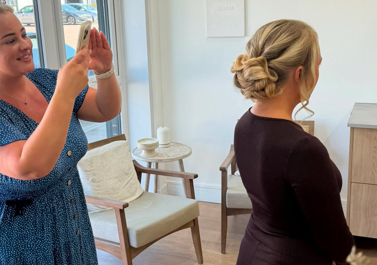 Wedding Hair up (bride) 