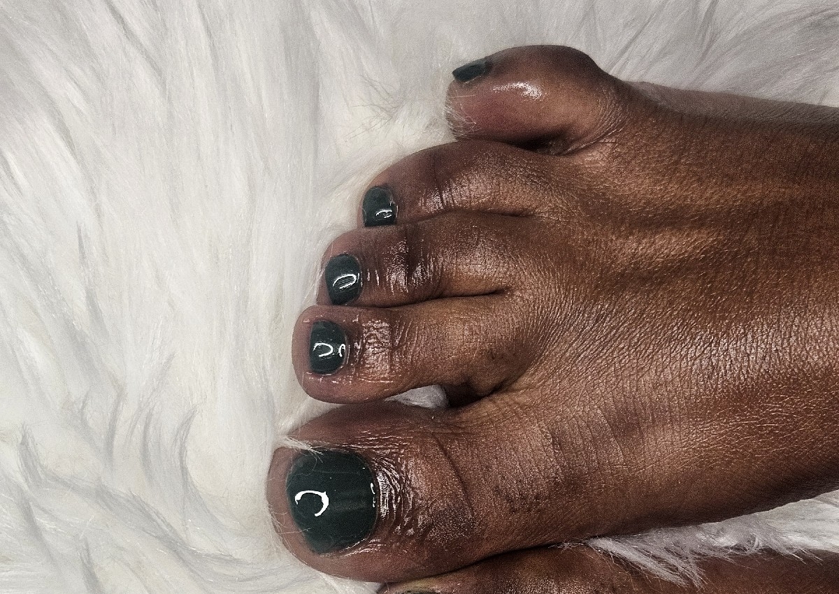 Gel Polish on Toes
