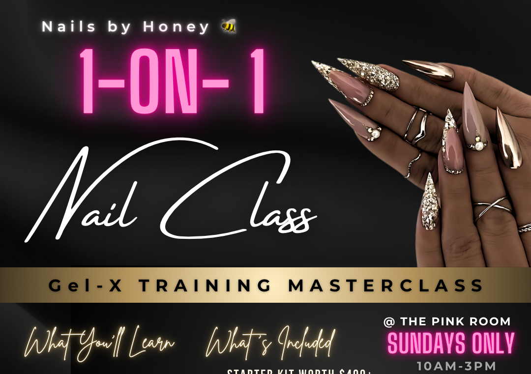 🌹1 on 1 Apres Gel-X training Course(deposit of $250 is required to book) training is done ONLY on SUNDAYS 