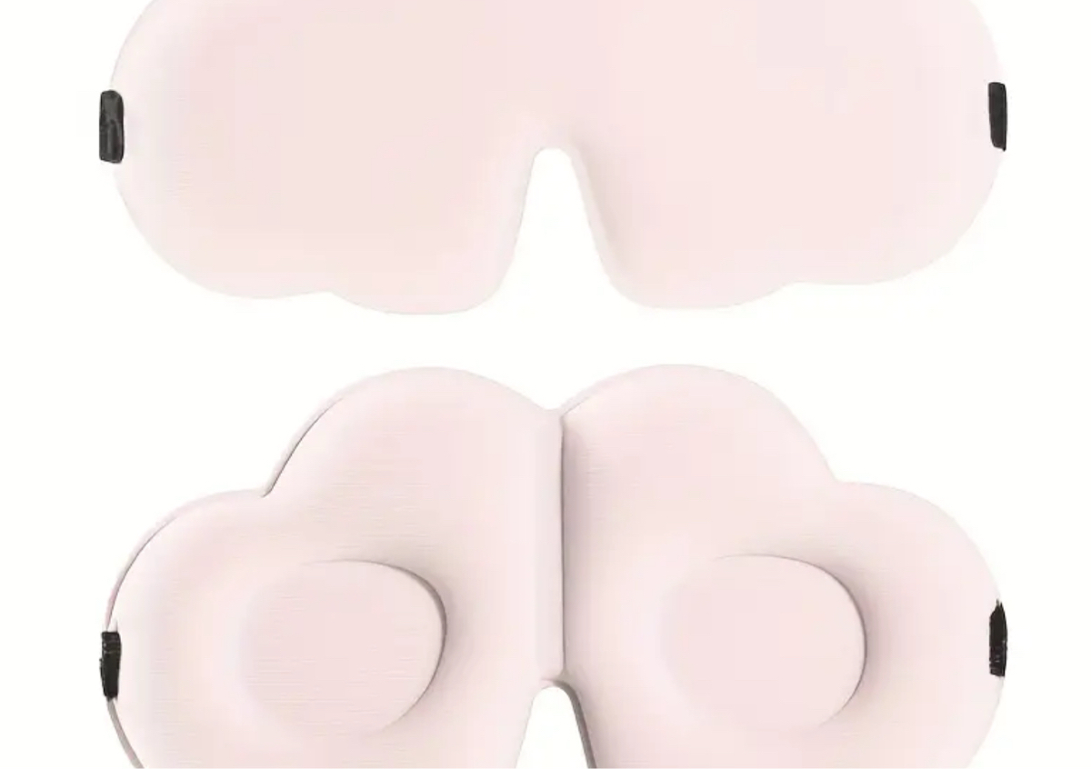 Pink Cloud Eye Mask