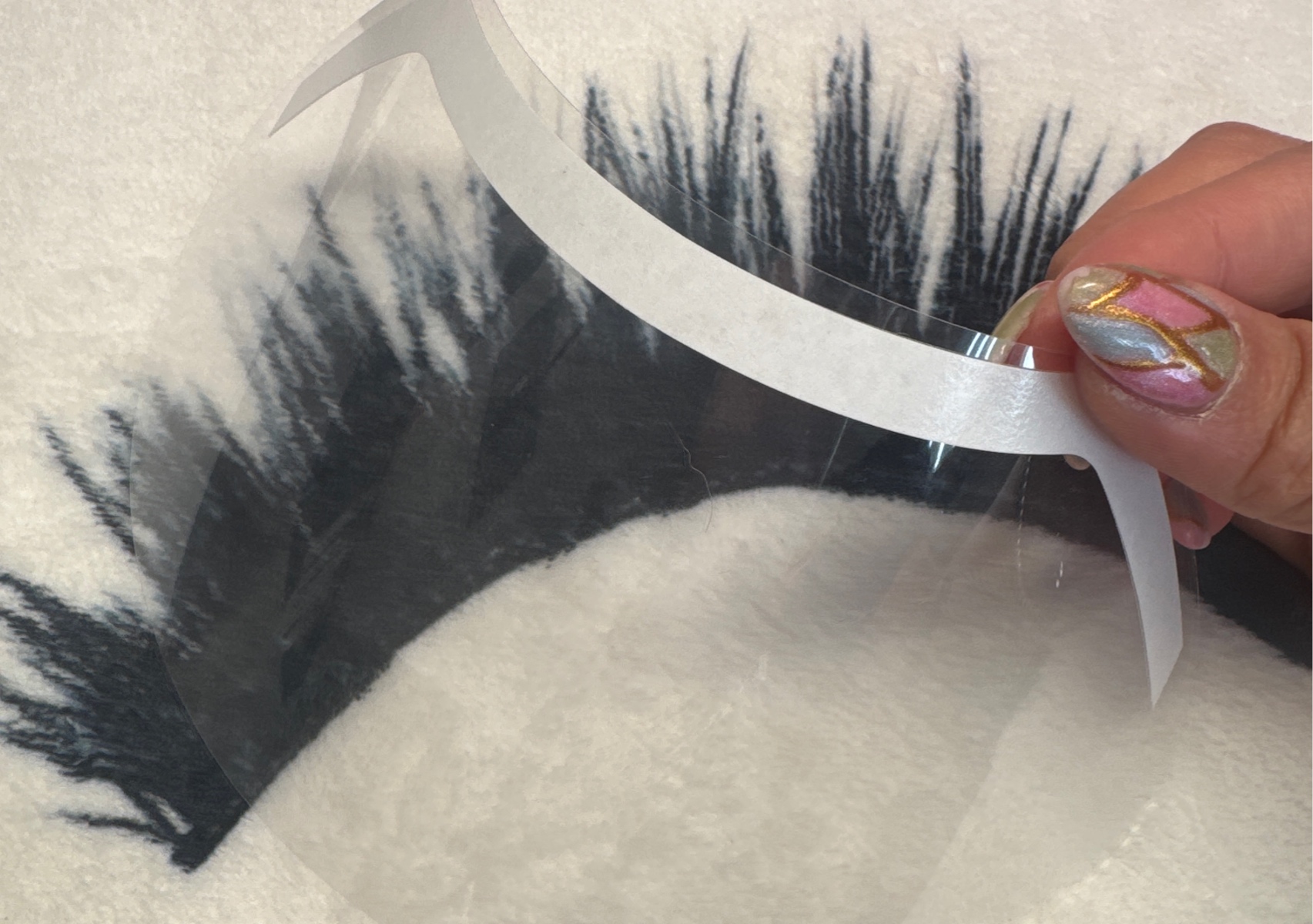 Lash protective shower sheilds (50p)