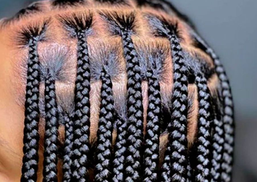 S-medium Knotless/Box Braids