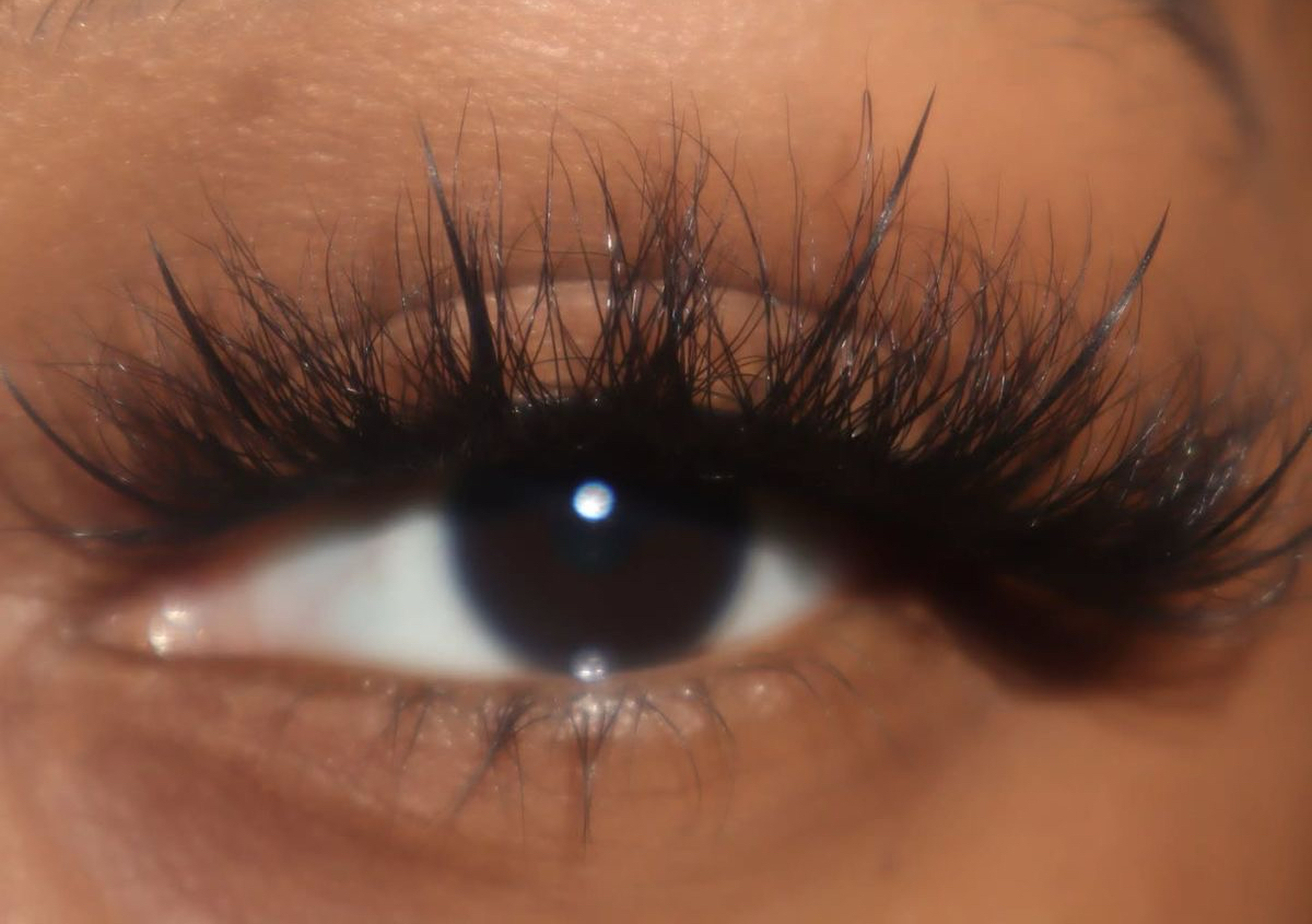 Pestañas Wispy volumen (Cluster) 