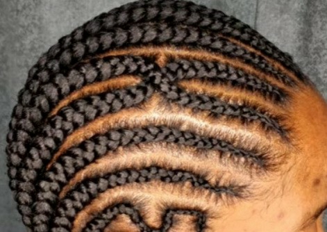Freestyle cornrows