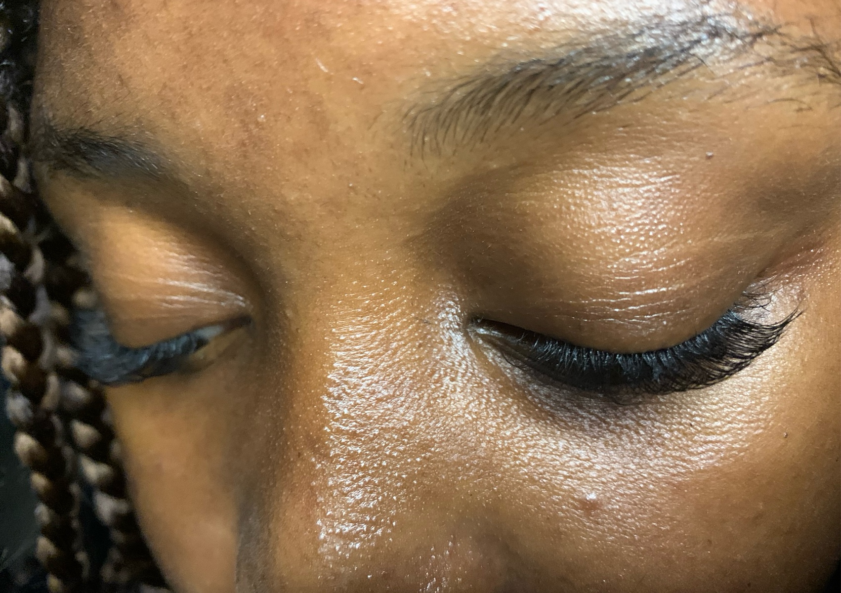Cluster lashes 
