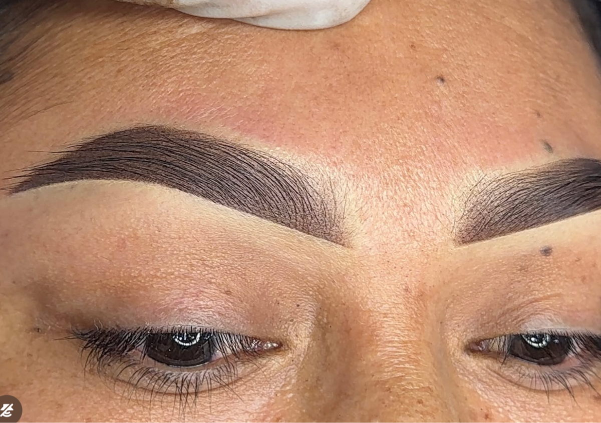 Micropigmentación de Cejas Efecto Sombreado y Polvo
