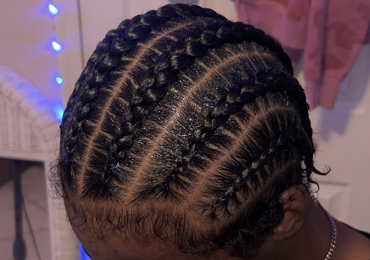 4-6 cornrows