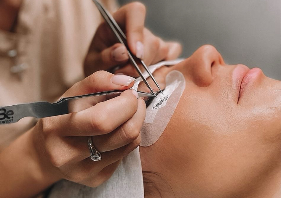 Extensão de pestanas - 1a aplicação 