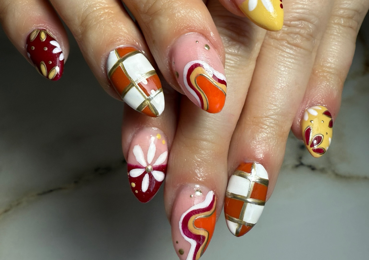 Detailed Nail Art✨