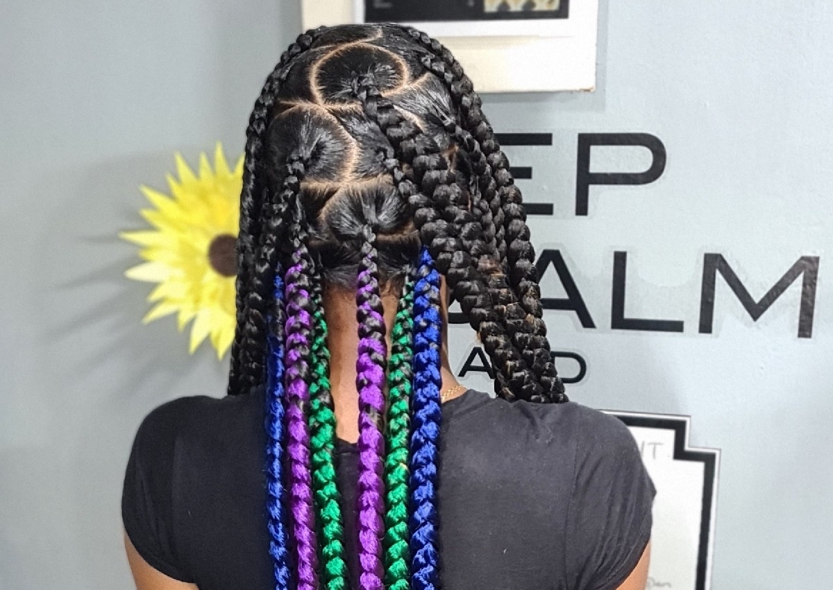 Large Knotless -Lower Back