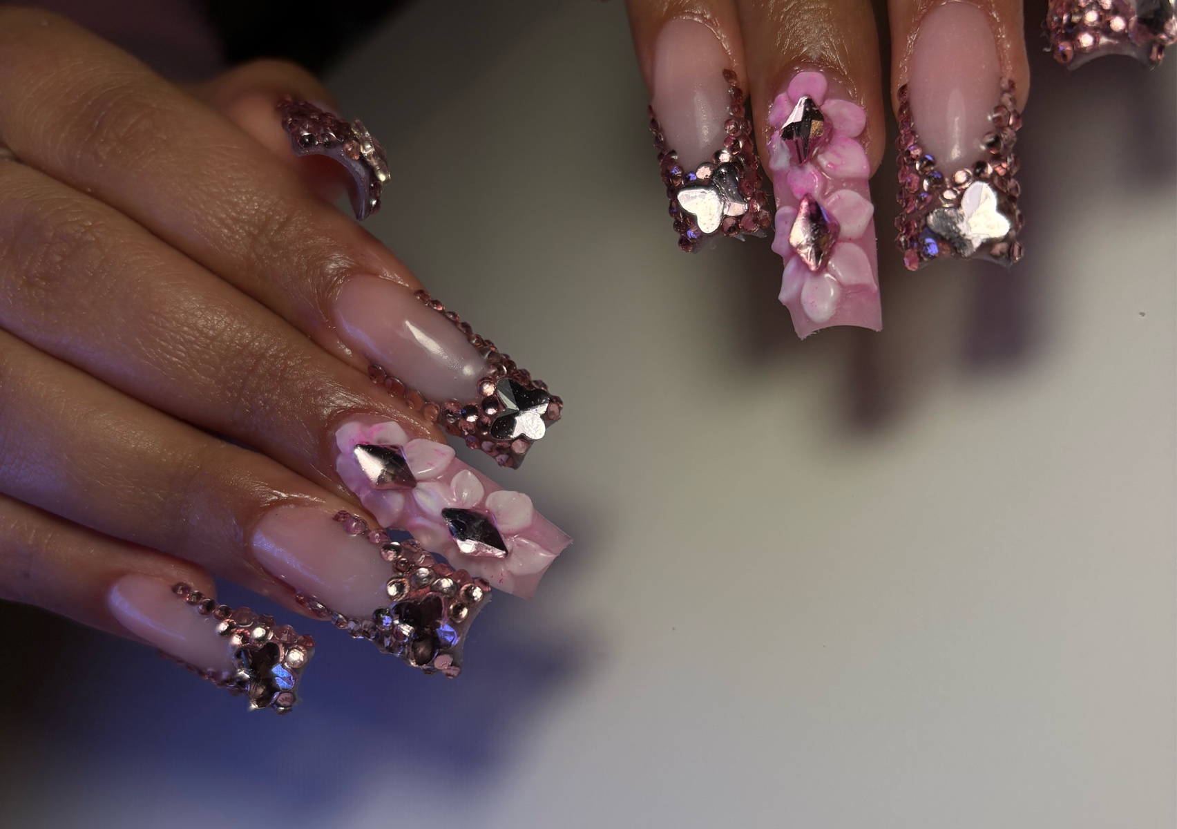 Poly gel full set
