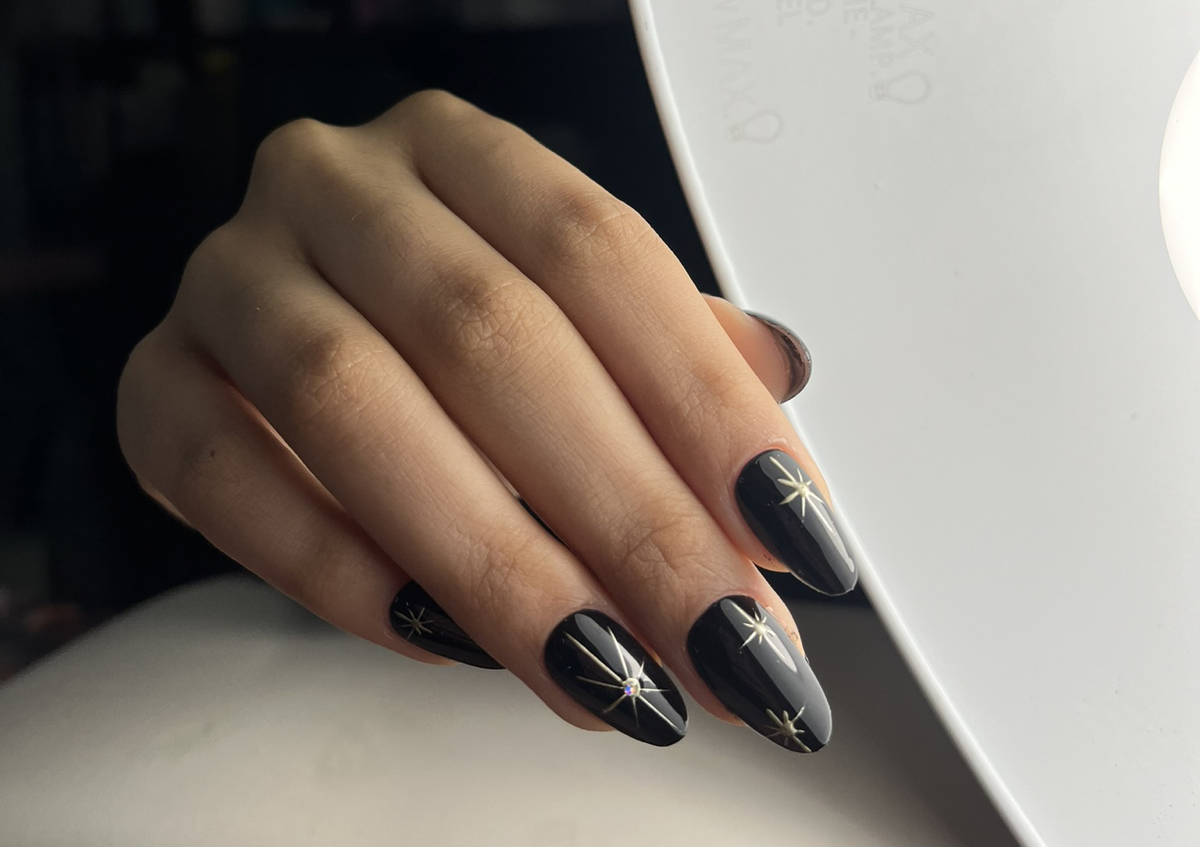 Gel tips manos