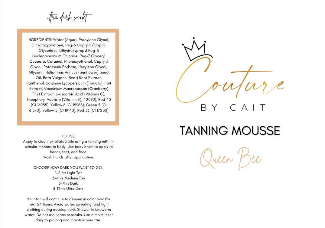 Self Tanning Foam - Queen Bee