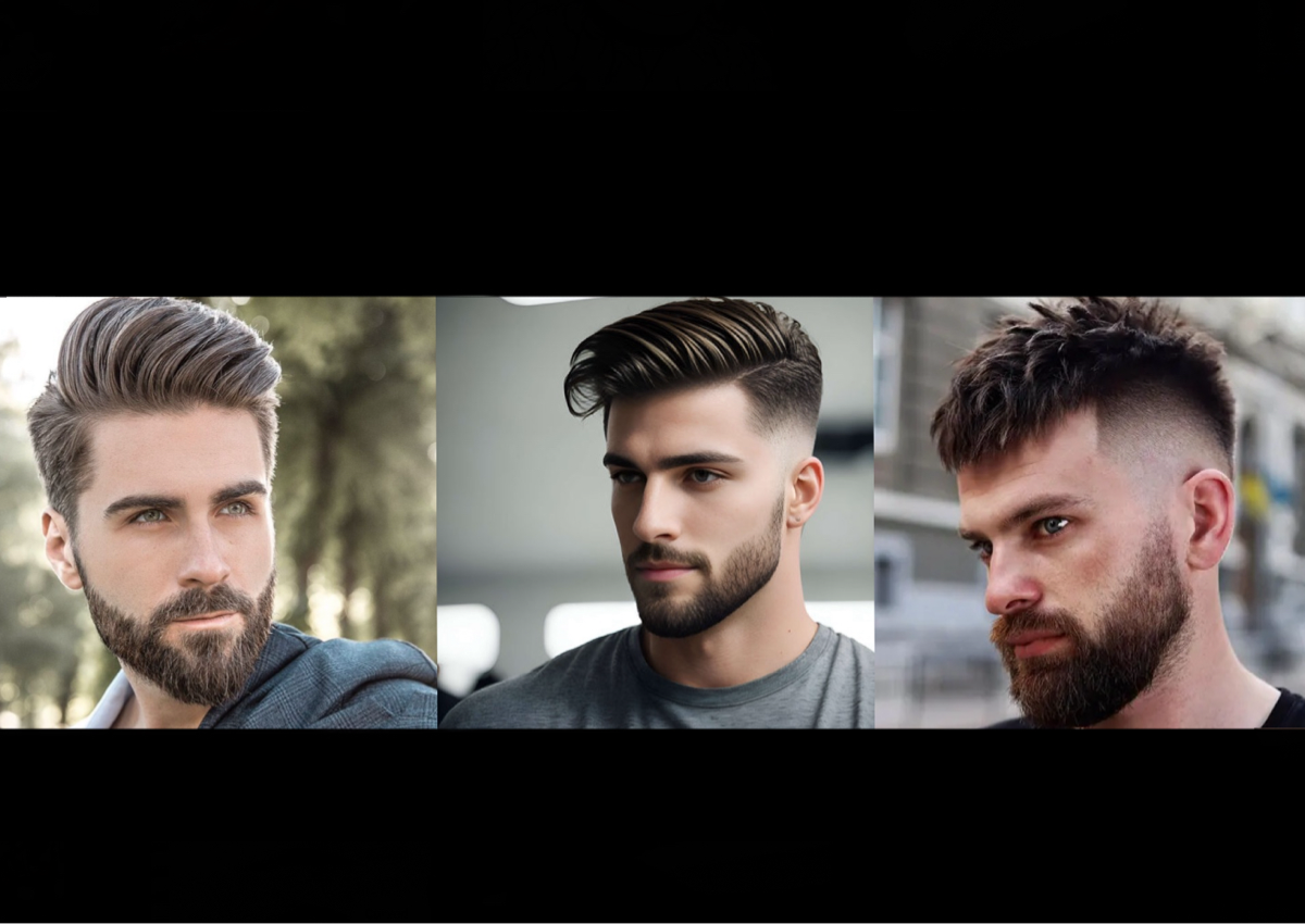 Haircut and beard lineup