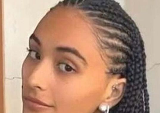 African root braids throughout the hair