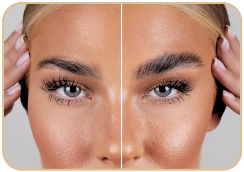 Laminación de cejas sin tinte