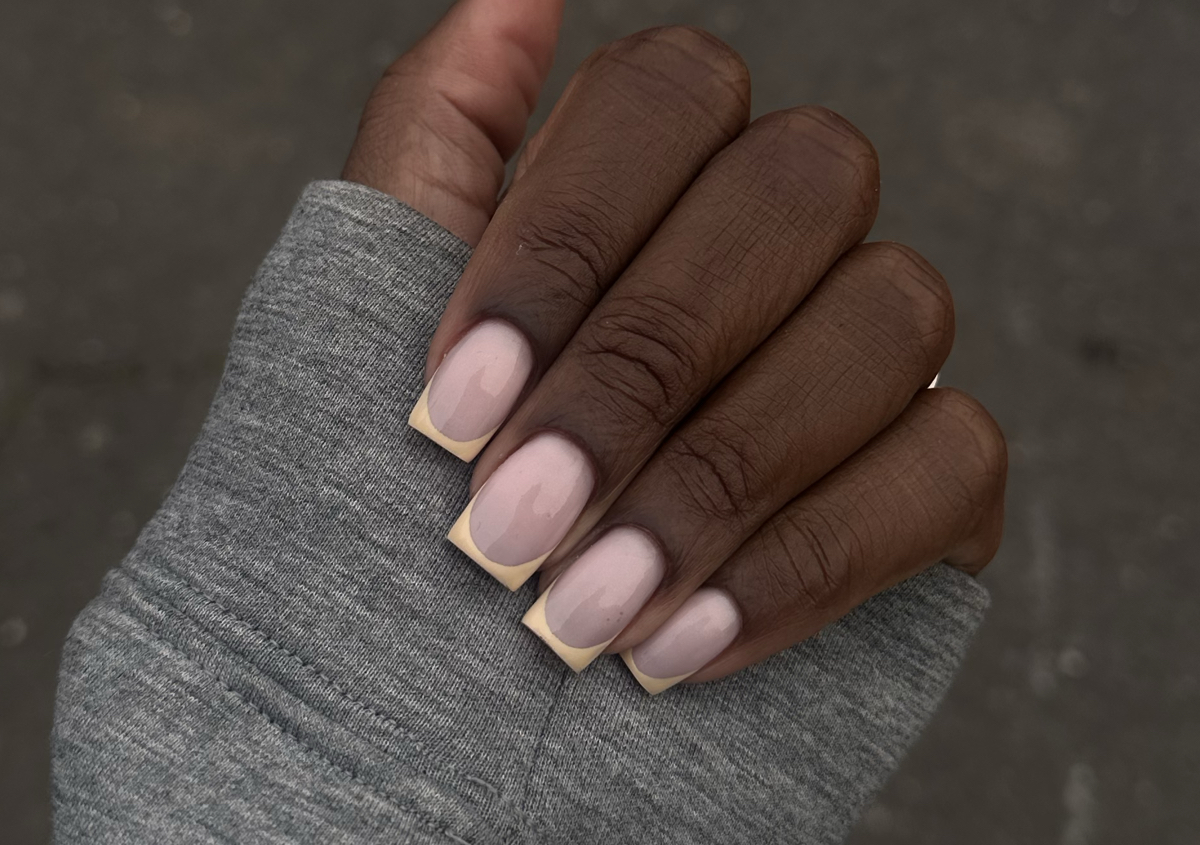 Hard Gel + French Tips (Extensions)