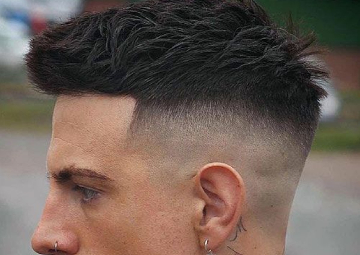 Haircut Fade without beard