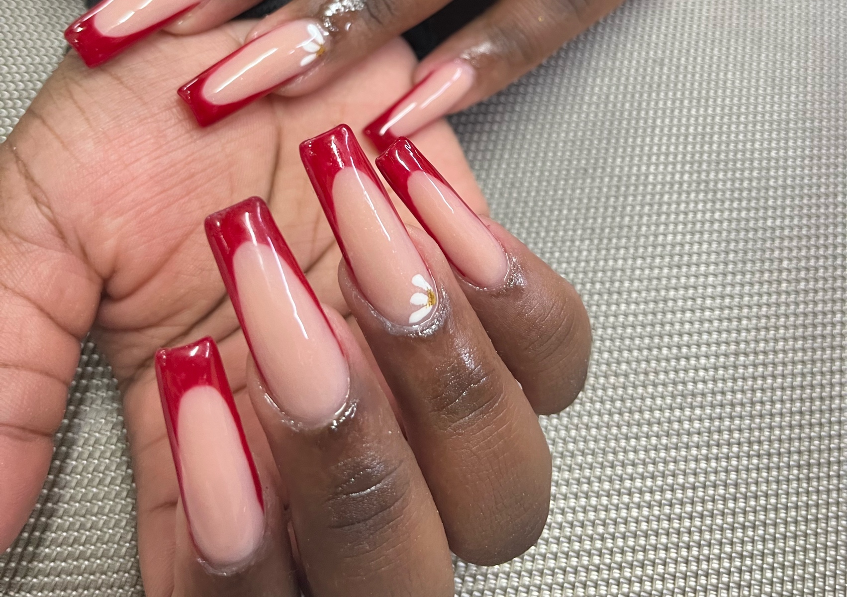 Long full set acrylic 