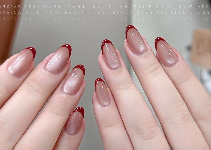 Uñas acrilicas cortas
